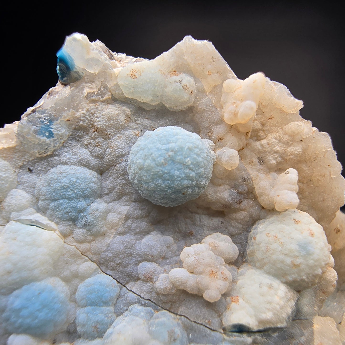 Seltene große Shattuckit Stufe blau Kaokoveld, Namibia 95*53*57mm Sammlung