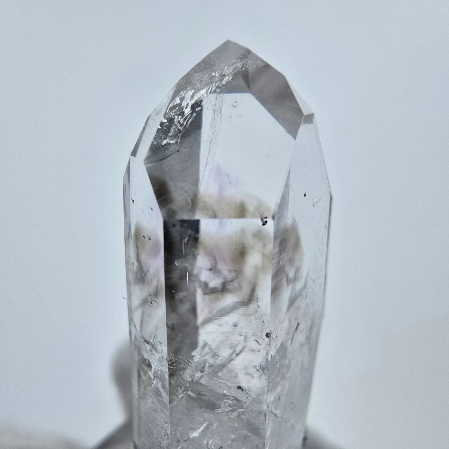 Enhydro Phantom Hämatit Amethyst Streep Mine, Goboboseb, Namibia 41*17*10mm