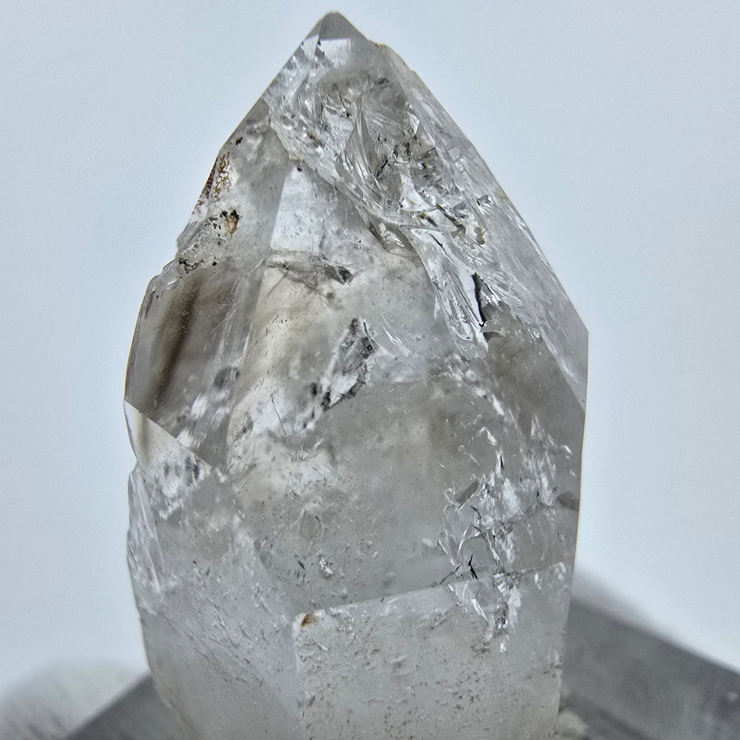 Klare Phantom Amethyst Spitze Streep Mine, Goboboseb, Namibia 32*19*18mm