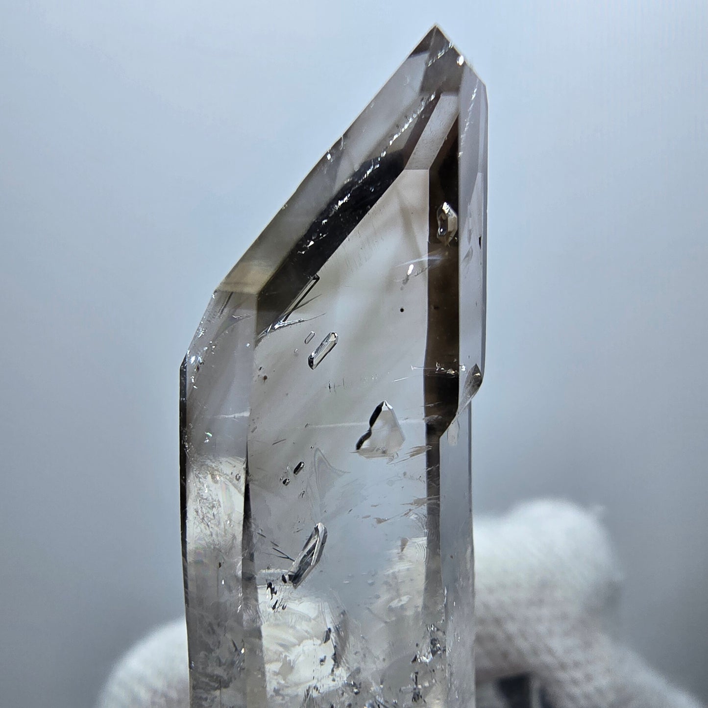 Clear Phantom Smoky Quartz Scepter Point Goboboseb, Namibia 37*11*9mm