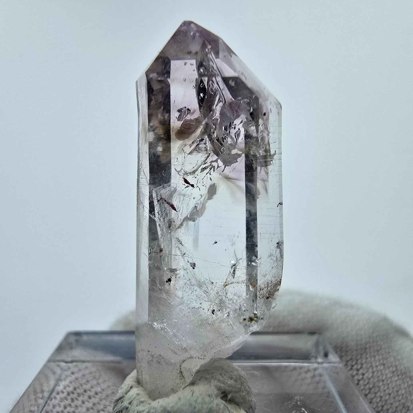 Harlekin Phantom Amethyst Kristall Streep Mine Goboboseb Namibia 30*11*10mm