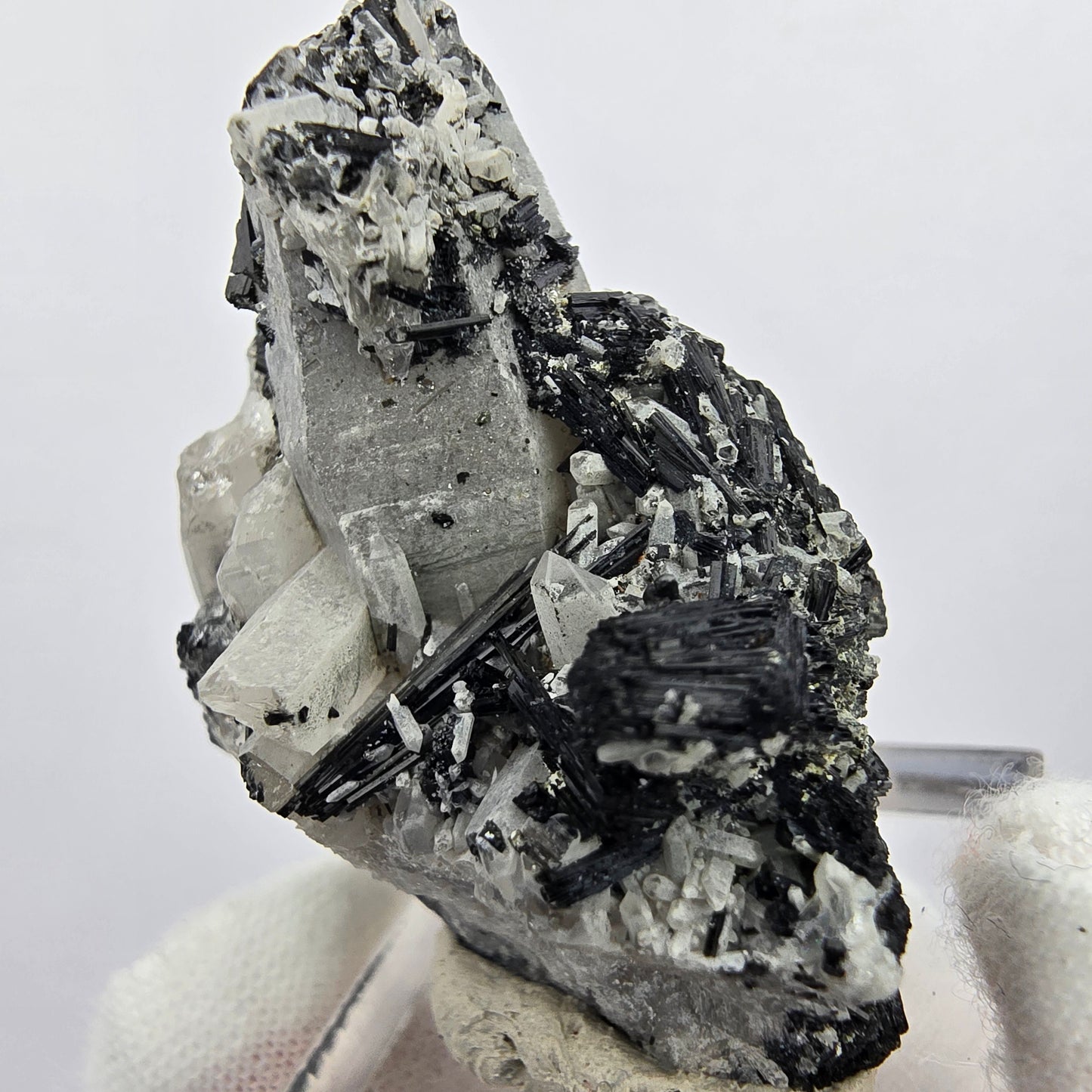 Seltene Schörl Turmalin, Rauchquarz Stufe Erongo, Namibia 44*30*27mm Sammlung