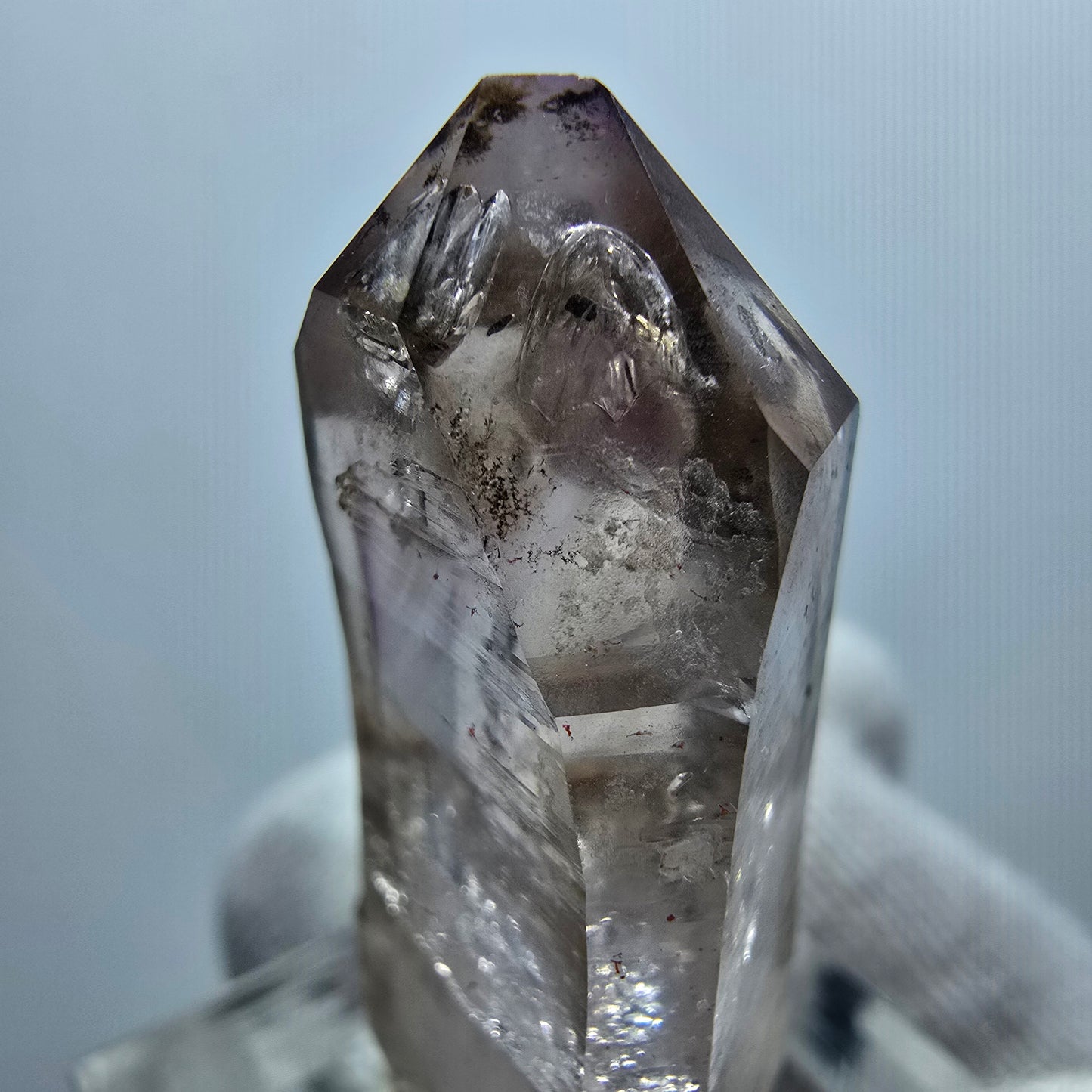Clear Phantom Smoky Quartz Scepter Point Goboboseb, Namibia 36*12*12mm