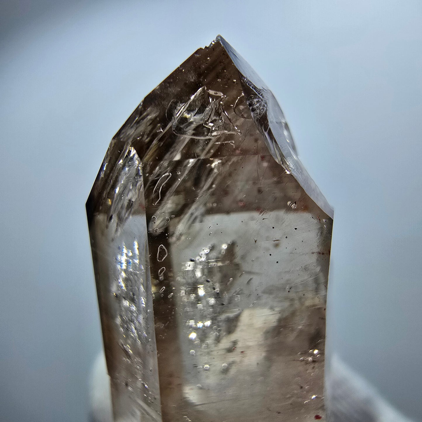 Clear Phantom Smoky Quartz Scepter Point Goboboseb, Namibia 47*23*18mm