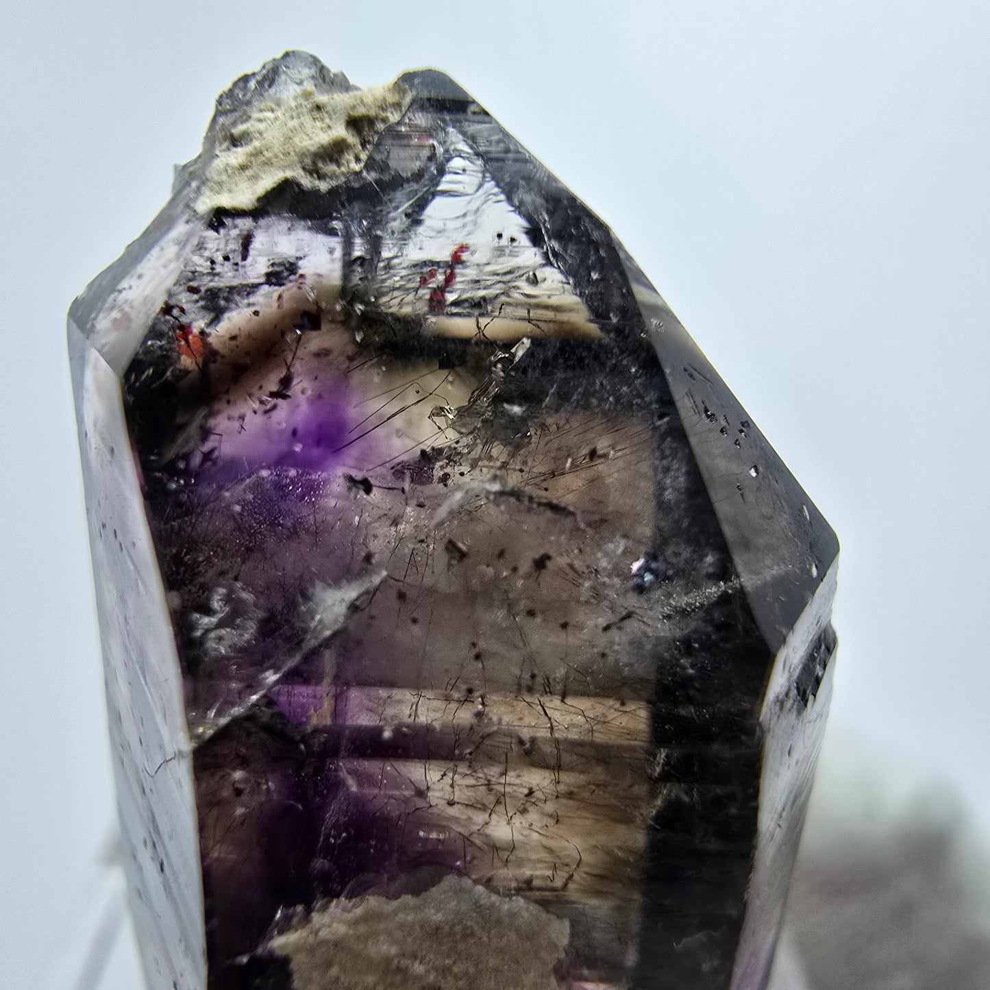 Phantom Amethyst DT Zepter Kristall Goboboseb, Namibia 32*17*13mm Sammlung