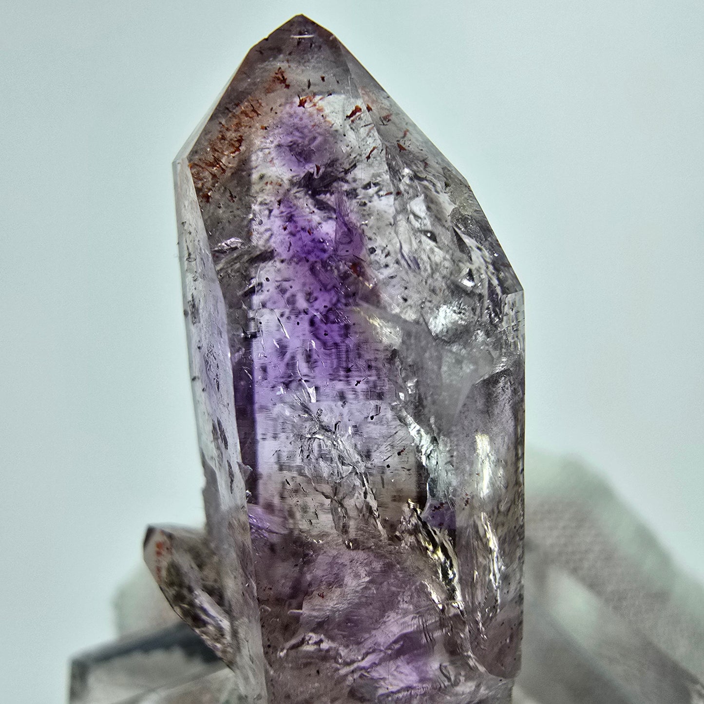 Harlekin Phantom Amethyst Kristall Streep Mine Goboboseb Namibia 31*17*12mm