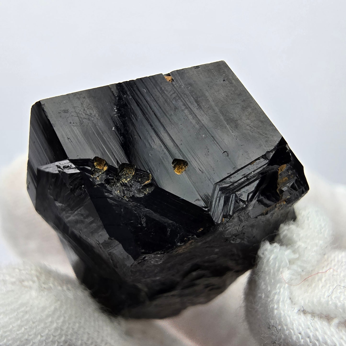 Symmetrischer Schörl Turmalin Kristall Erongo, Namibia 29*27*24mm Sammlung