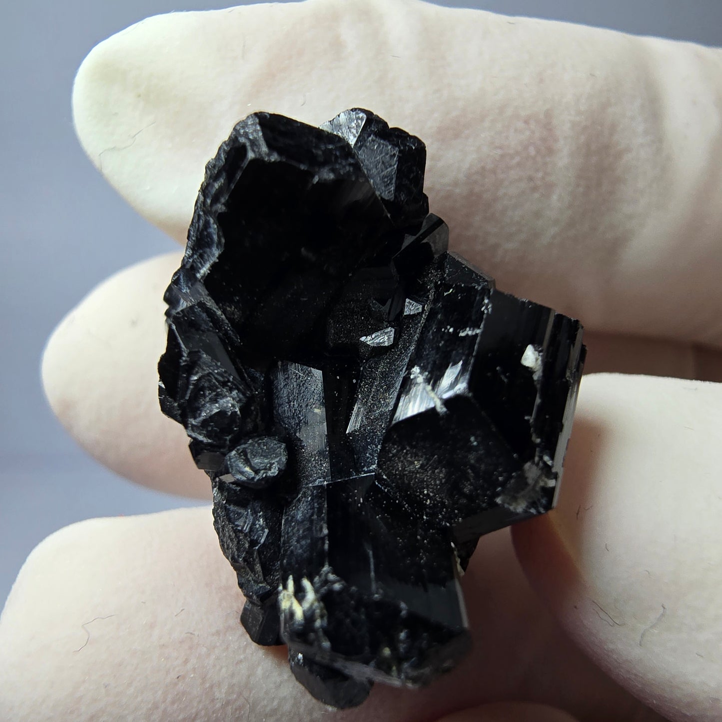 Tourmaline Schörl symétrique, stade orthose collection Erongo Namibie 23*22*20mm
