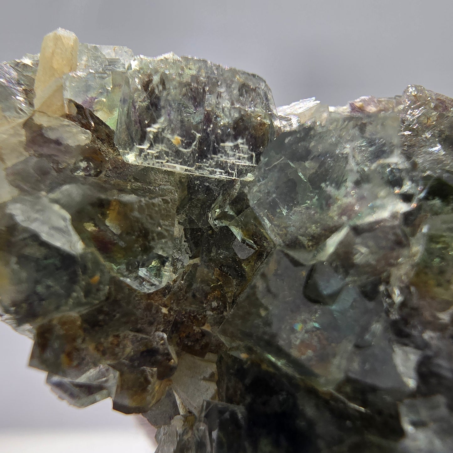 Sehr klare Fluorit Würfel Stufe grün Erongo, Namibia 52*41*25mm Sammlung