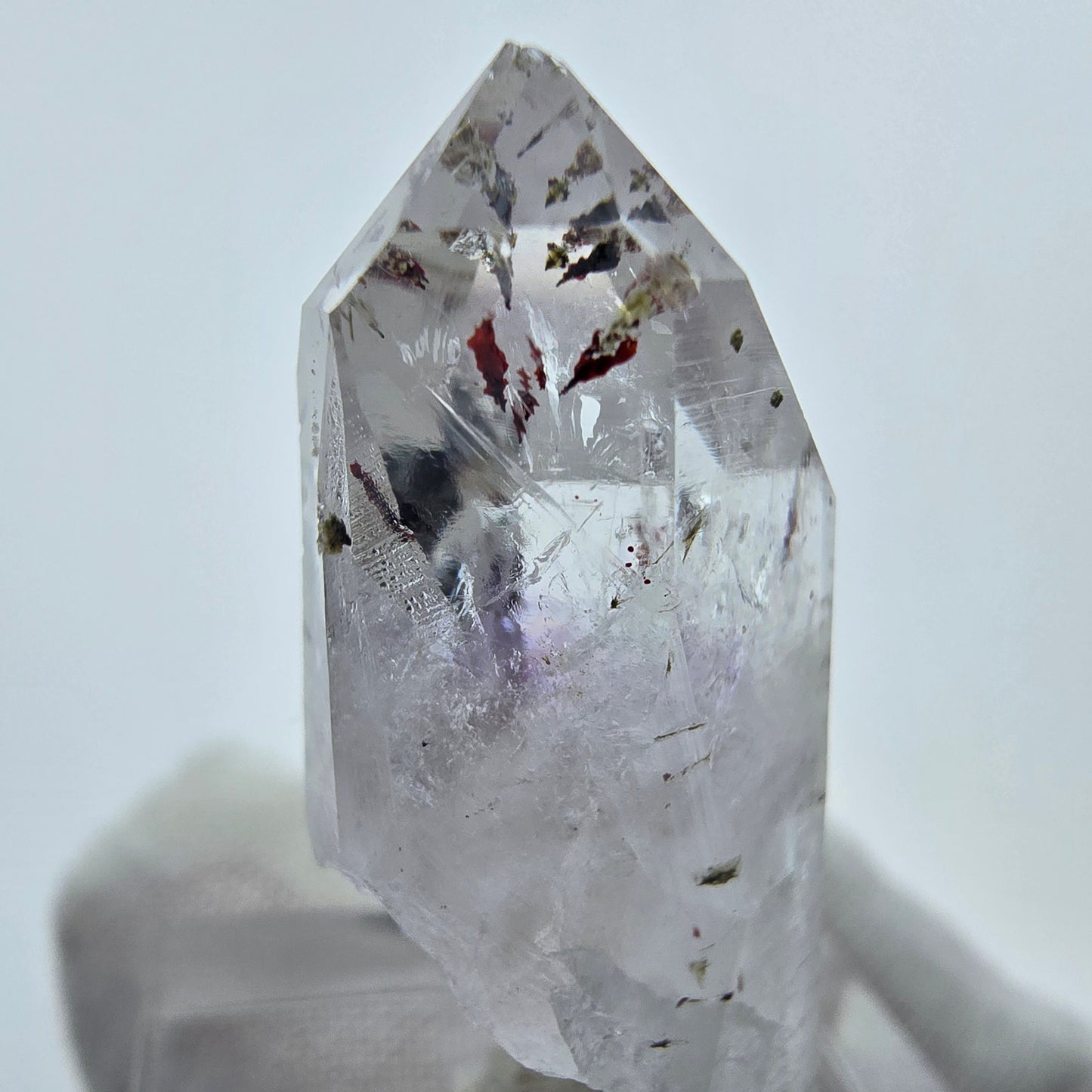 Harlekin Phantom Amethyst Kristall Streep Mine, Goboboseb, Namibia 35*15*11mm