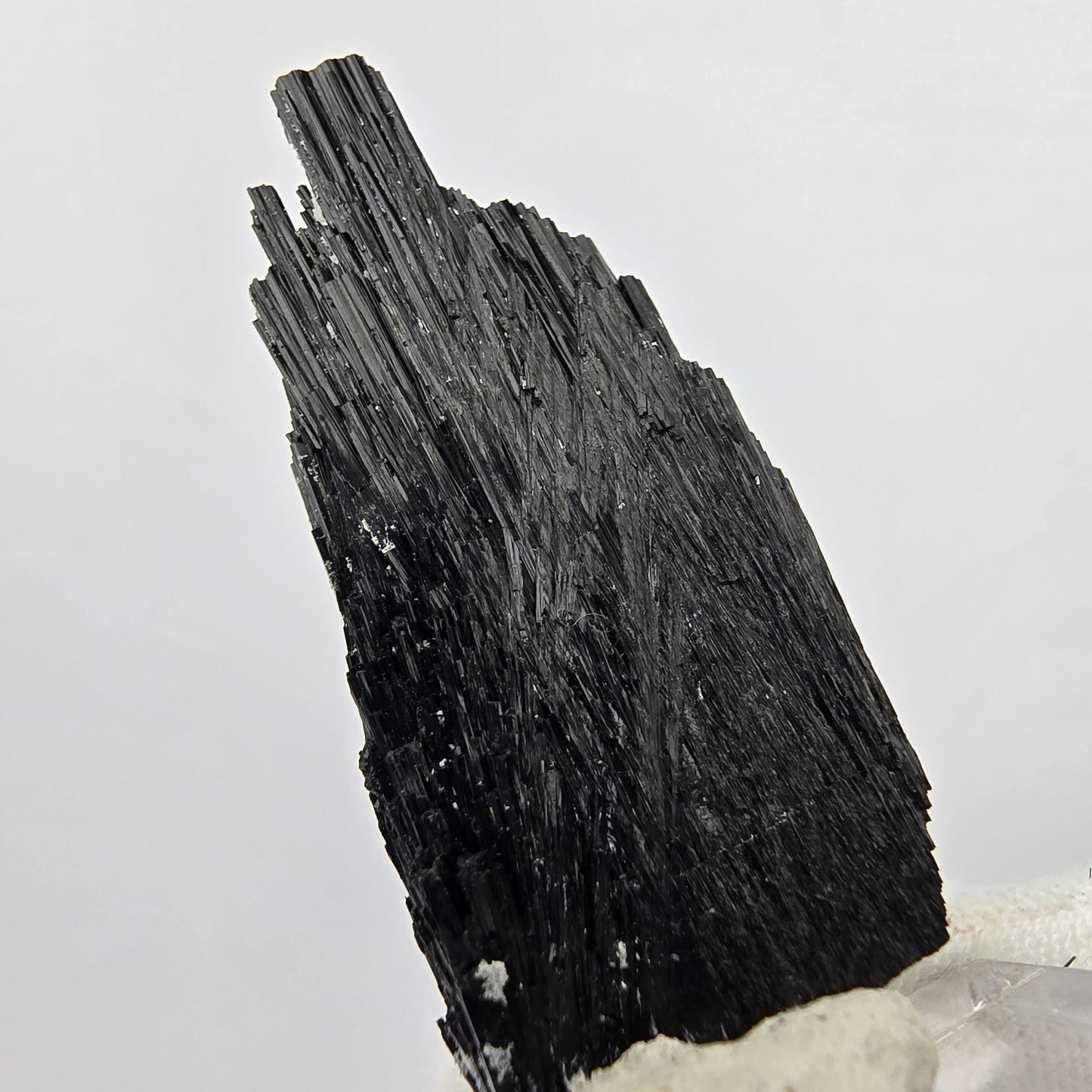 Seltene Schörl Turmalin Stufe schwarz Erongo, Namibia 45*19*11mm Sammlung