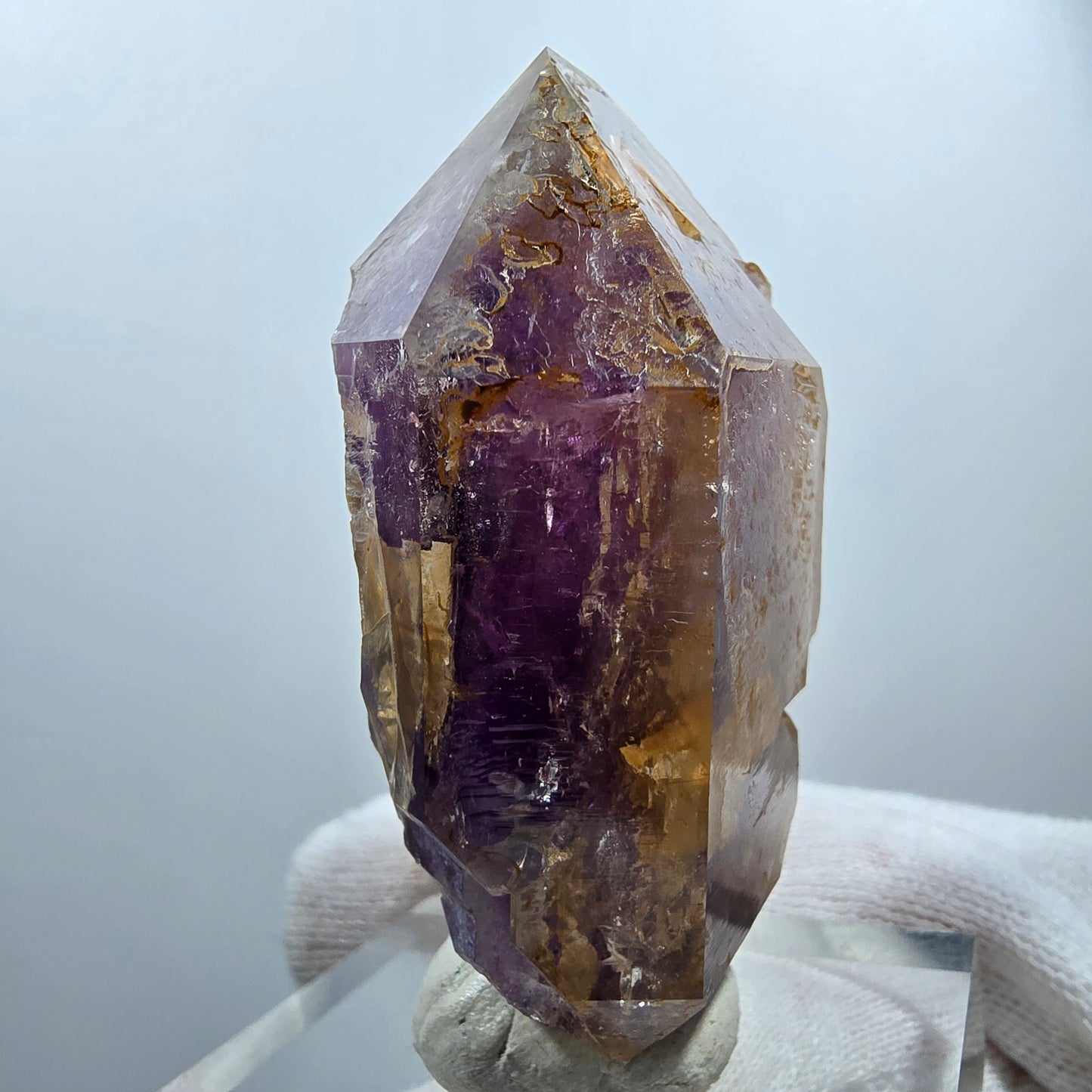 Enhydro Phantom Skeleton Amethyst DT Scepter Valentine Pocket Goboboseb Namibia 64*39*29mm