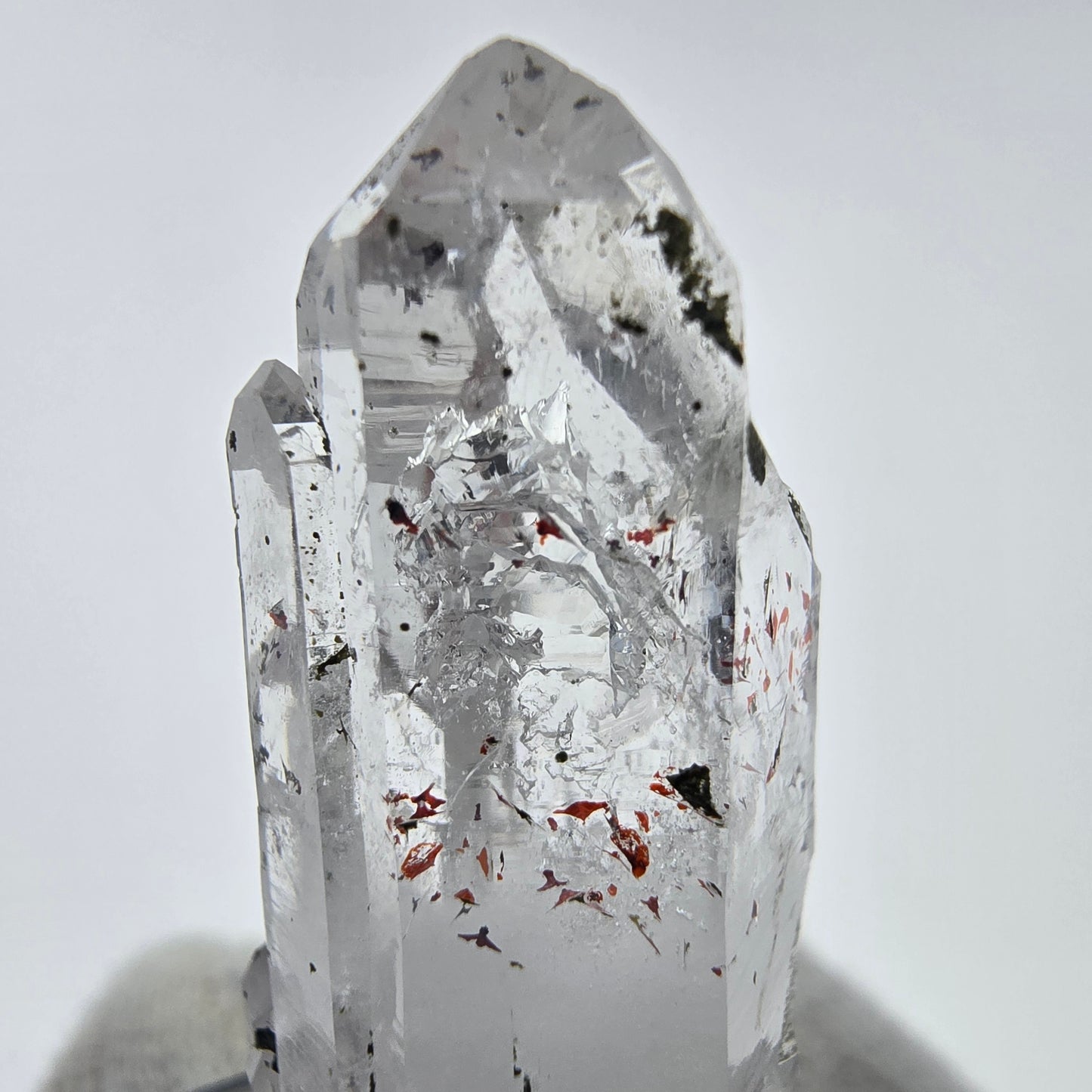 Harlekin Phantom Amethyst Kristall Streep Mine, Goboboseb, Namibia 34*14*13mm
