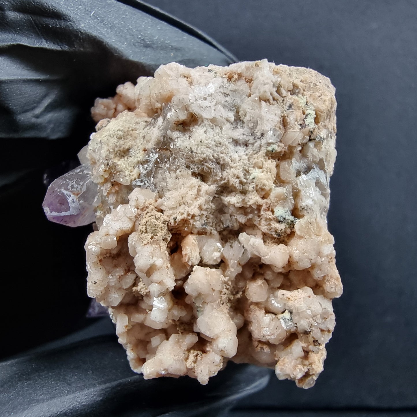Seltene Brandberg Amethyst Stufe 48*34*36mm Brandberg, Namibia Sammlung