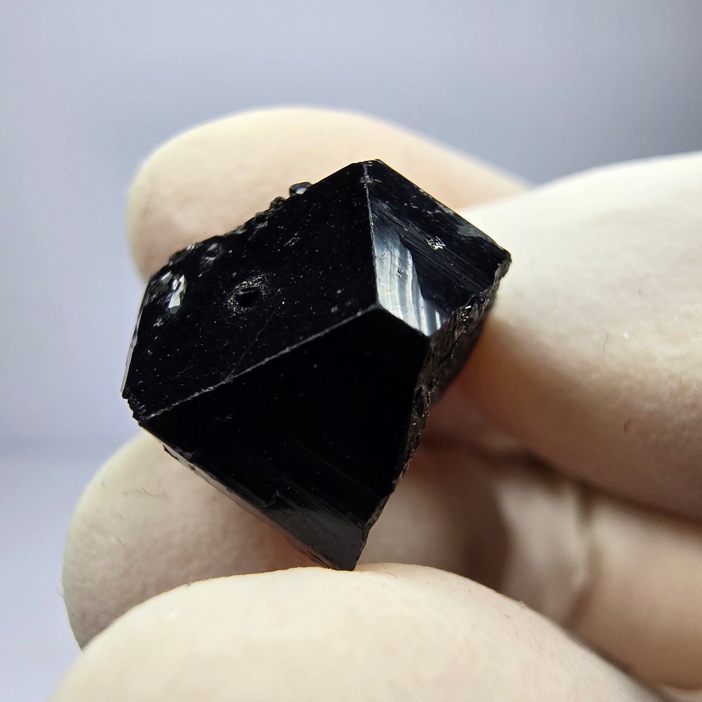 Symm. Schörl Turmalin Orthoklas Stufe Erongo, Namibia 14*11*12mm Sammlung