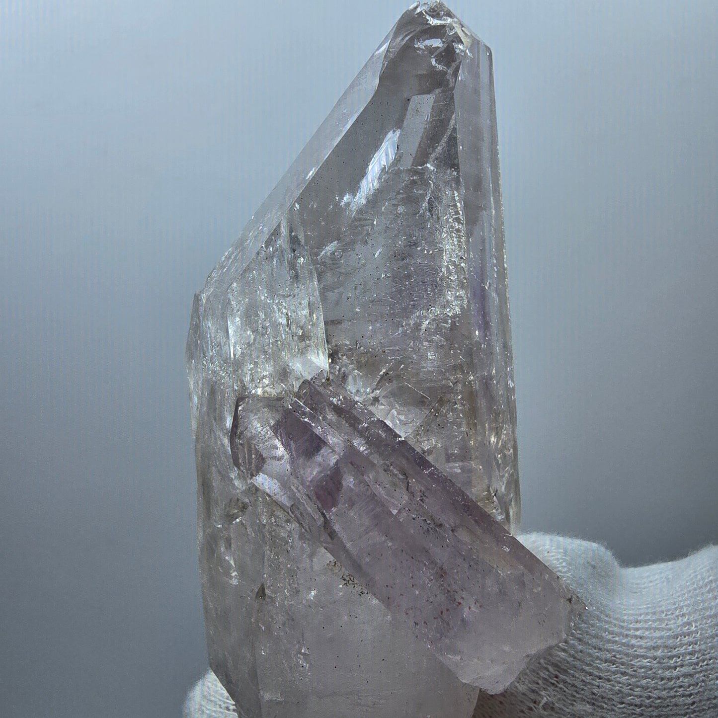 Phantom Amethyst Skeleton DT Scepter Valentine Pocket Goboboseb Namibia 91*41*30mm