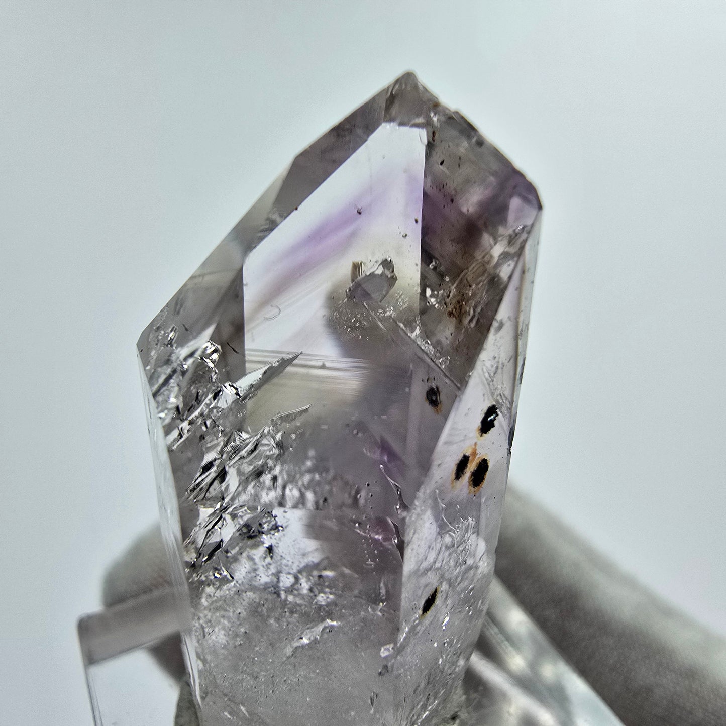 Enhydro Phantom Amethyst Hämatit Streep Mine Goboboseb Namibia 37*19*16mm
