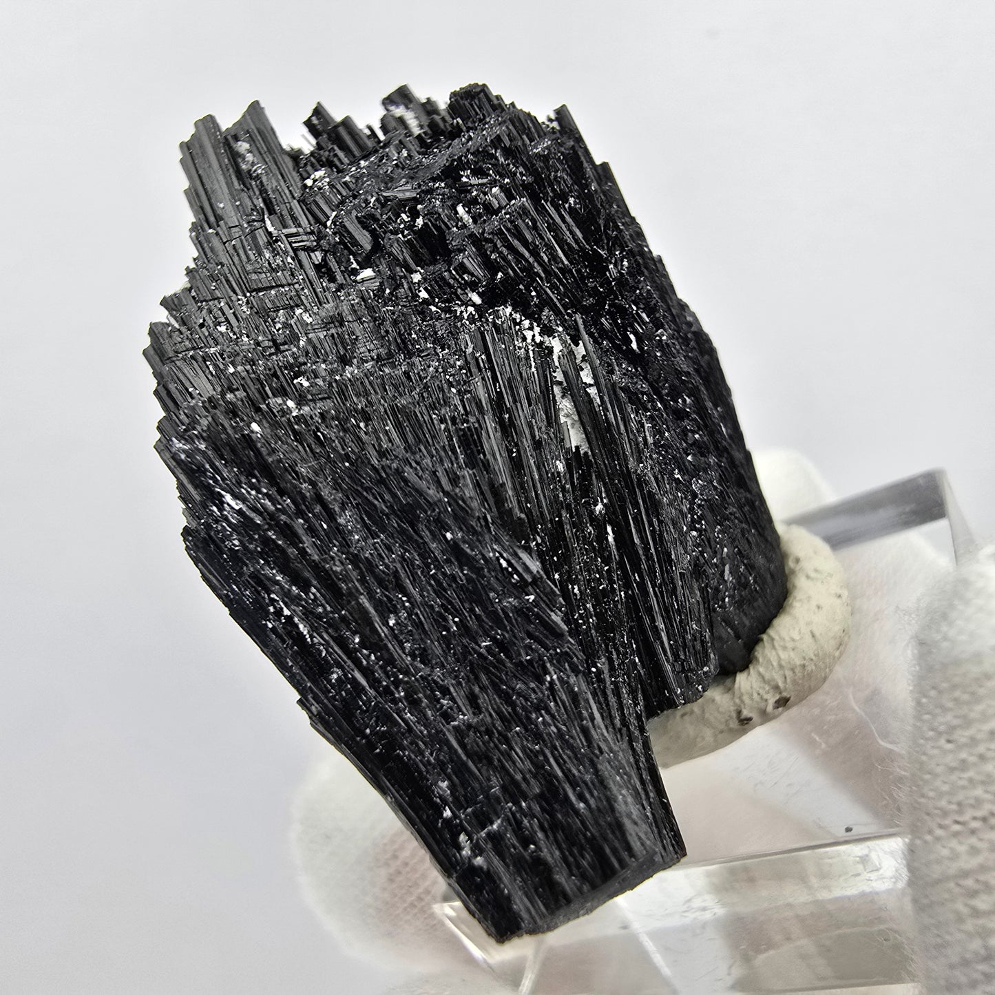 Seltene Schörl Turmalin Stufe schwarz Erongo, Namibia 42*36*21mm Sammlung