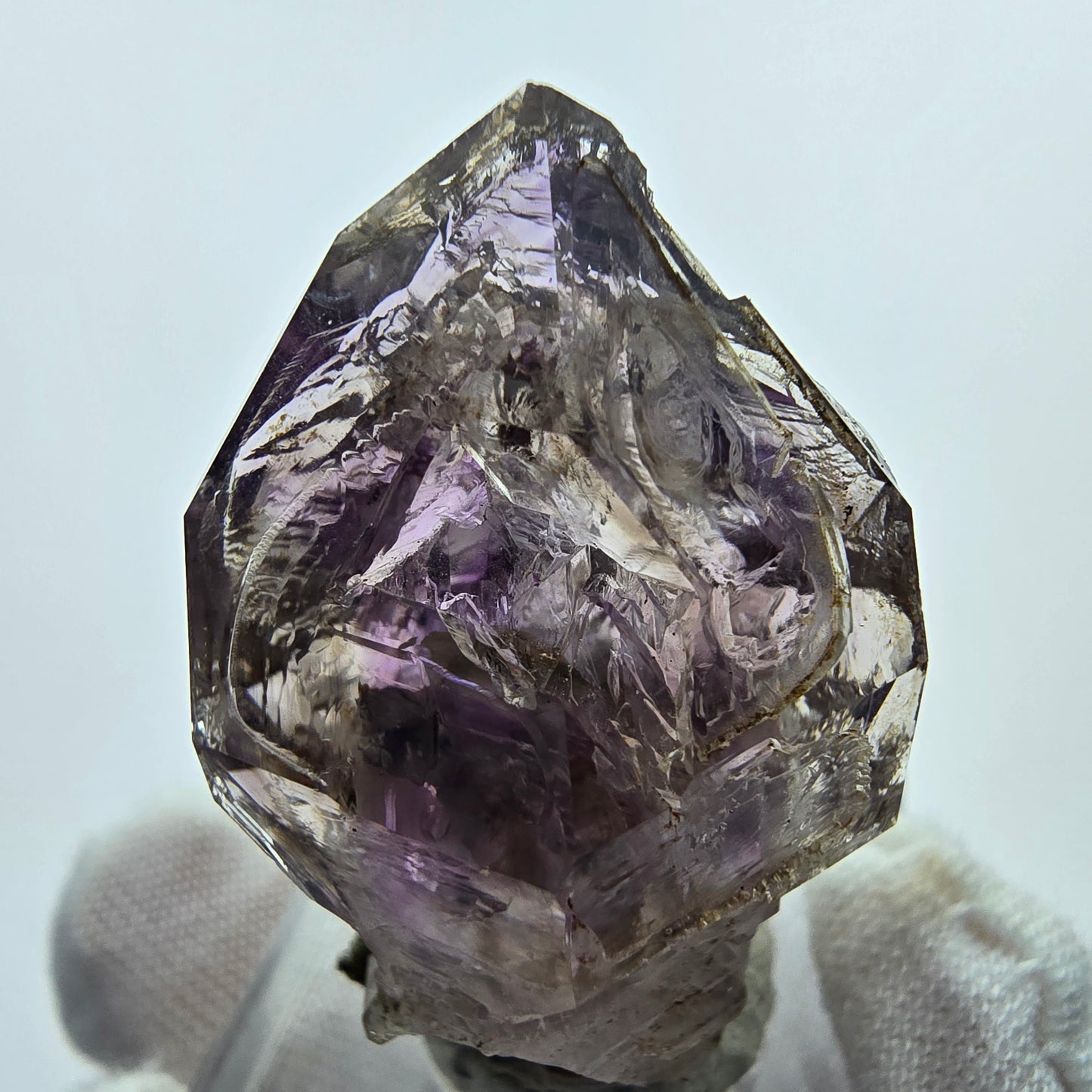 Seltene Phantom Amethyst Skelett Zepter Goboboseb, Namibia 38*21*15mm Sammlung
