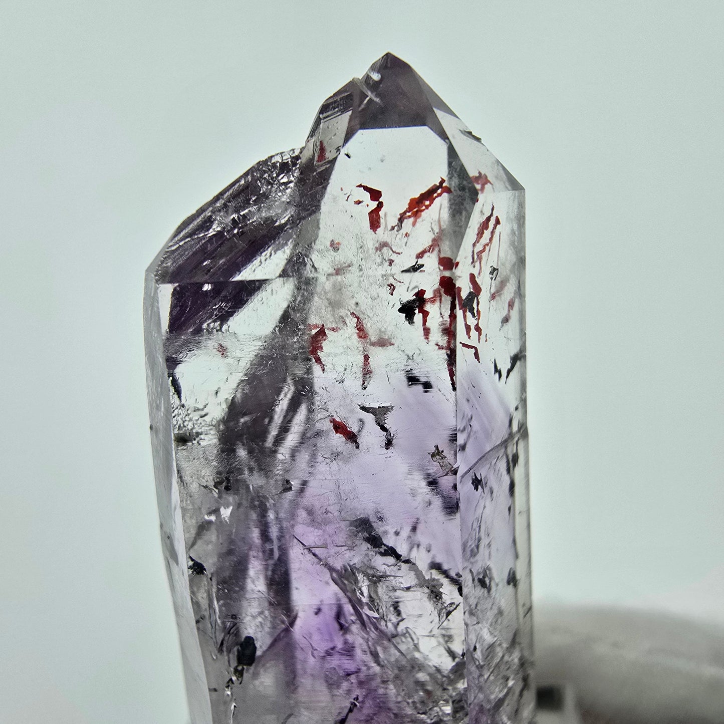 Harlekin Enhydro Phantom Amethyst Streep Mine Goboboseb Namibia 45*17*12mm