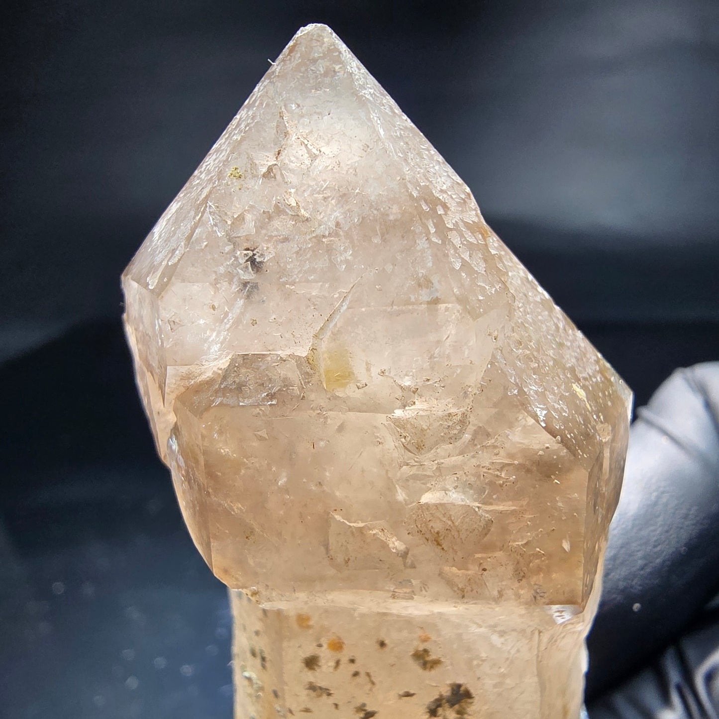 Schöne Phantom Rauchquarz Zepter Spitze Erongo, Namibia 53*34*25mm Sammlung