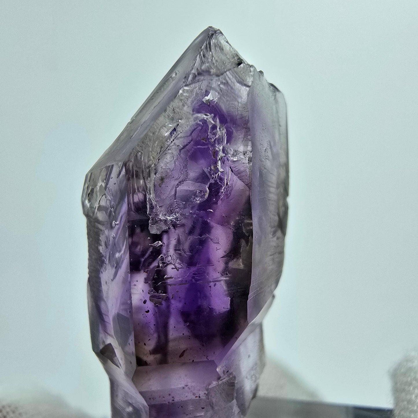 Phantom Amethyst Fenster Zepter Kristall Goboboseb, Namibia 37*16*16mm Sammlung