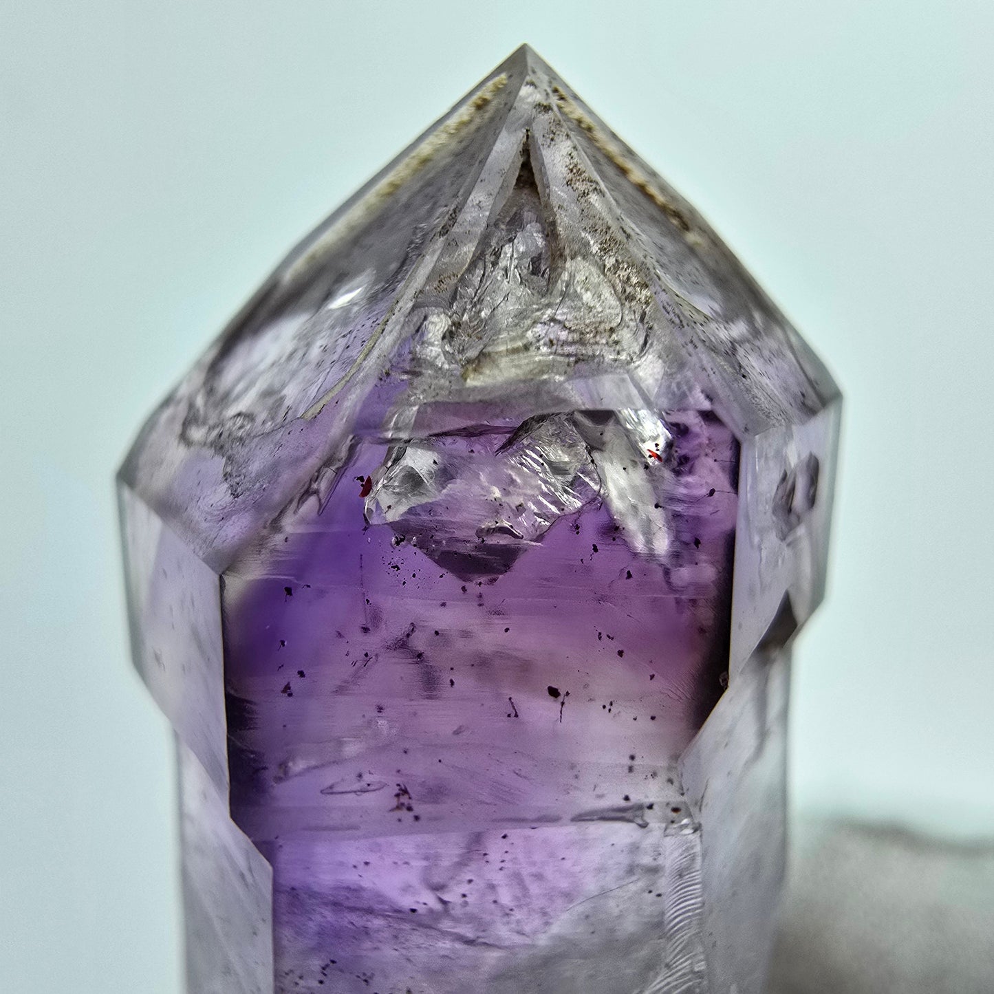 Enhydro Phantom Amethyst Fenster Zepter Goboboseb, Namibia 38*20*14mm Sammlung