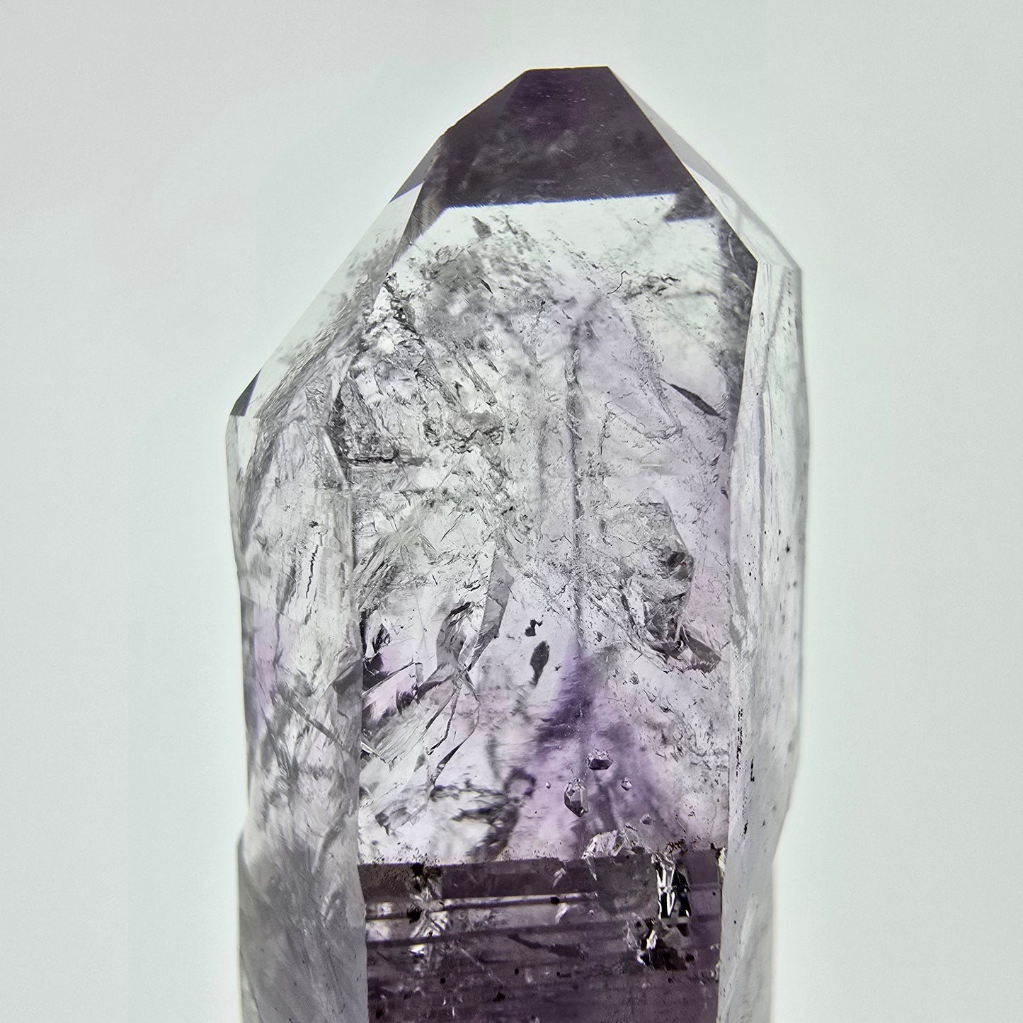 Enhydro Phantom Amethyst Scepter Point Valentine Pocket, Namibia 51*23*17mm