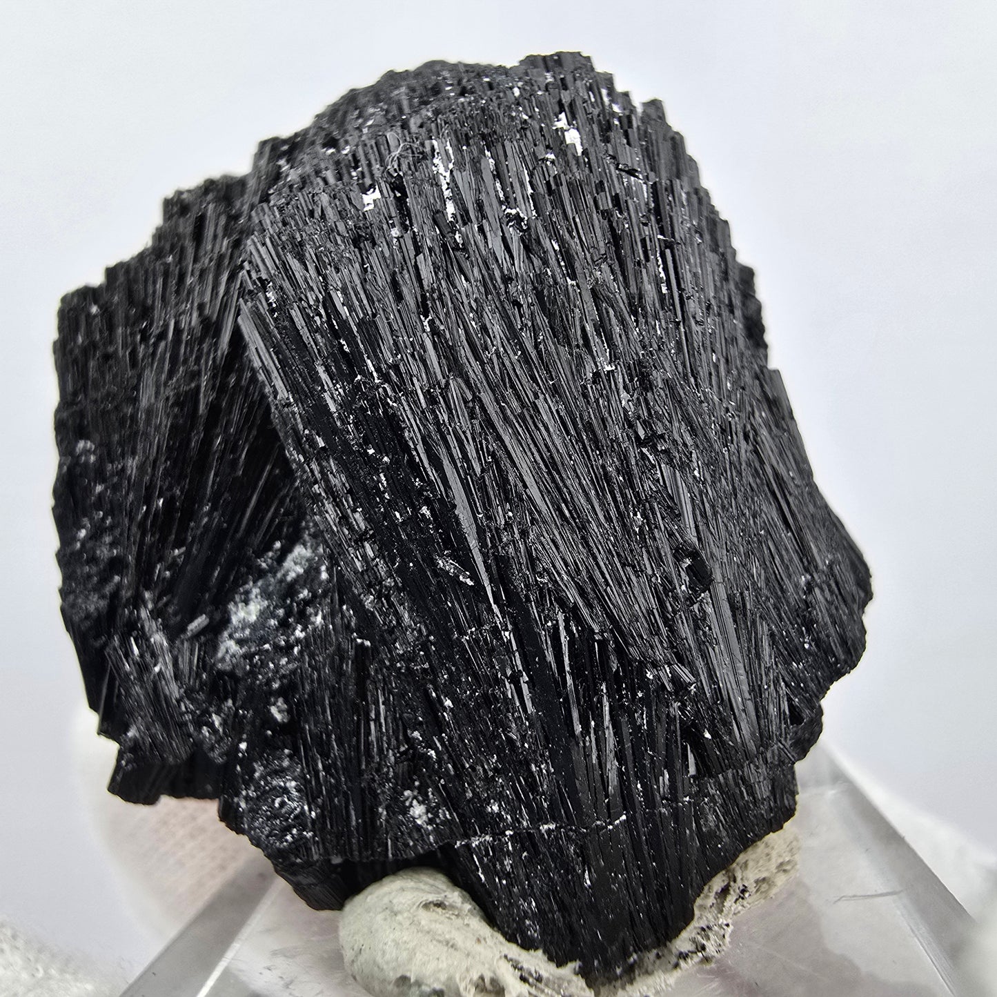 Seltene Schörl Turmalin Stufe schwarz Erongo, Namibia 37*33*23mm Sammlung