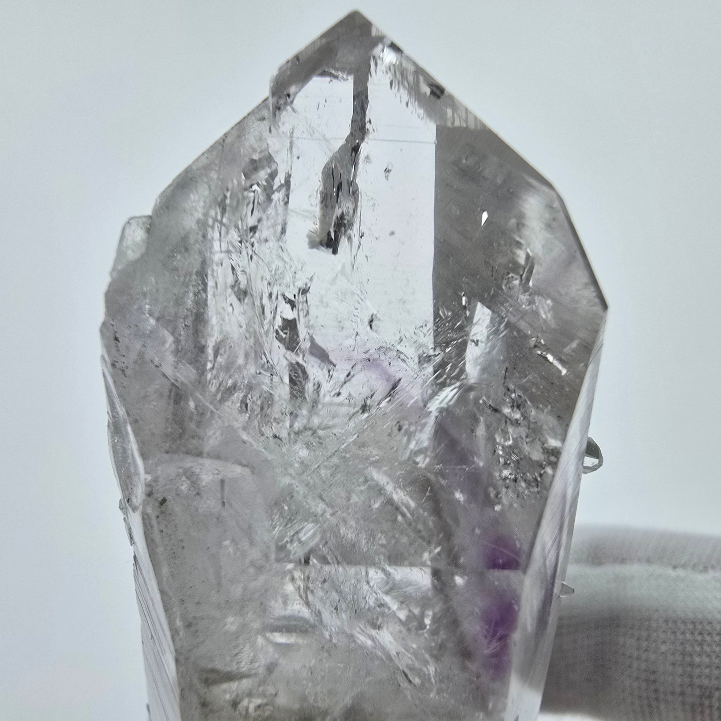 Enhydro Phantom Amethyst 1x Blase Streep Mine Goboboseb Namibia 51*23*20mm