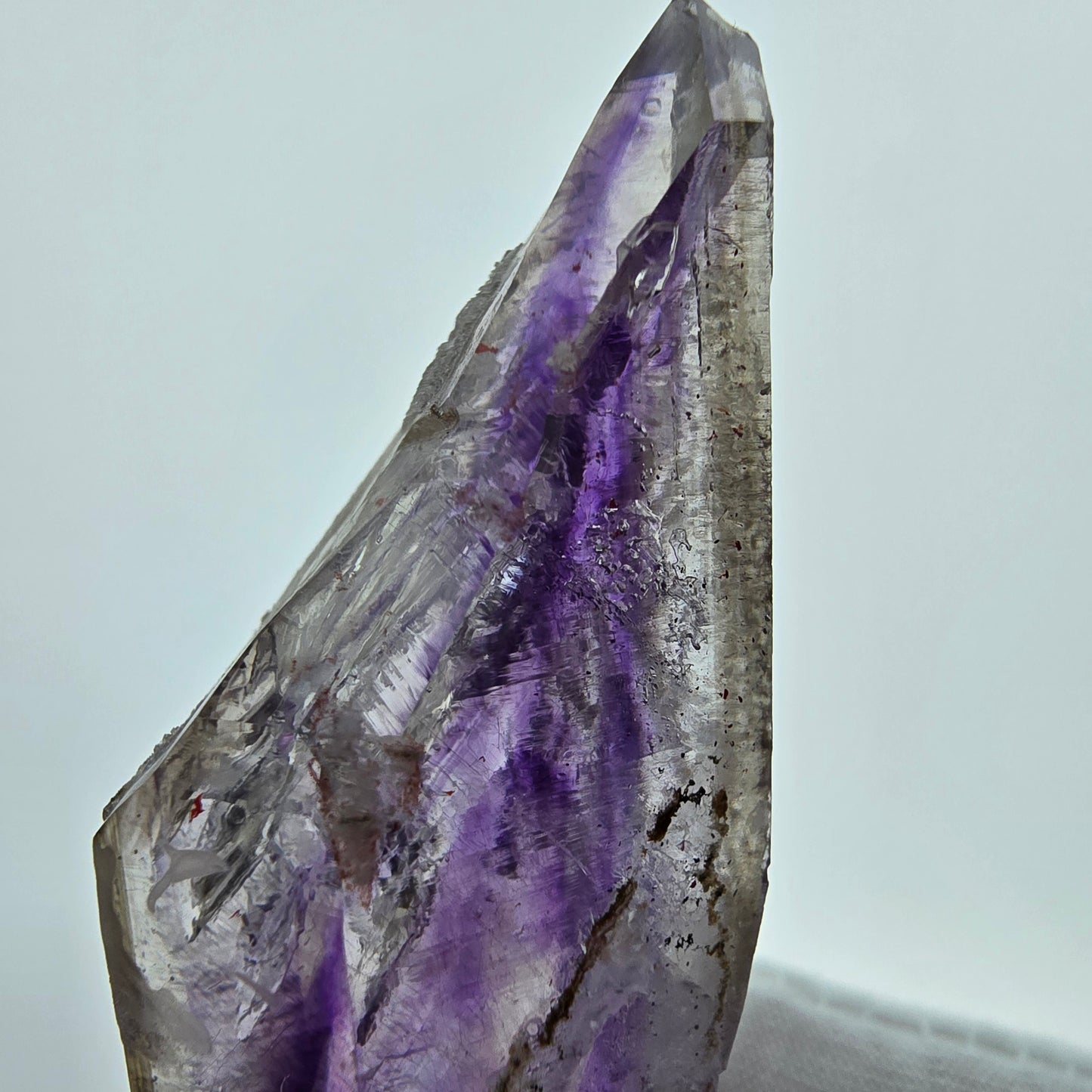 Phantom Amethyst, Fenster Skelett Zepter Goboboseb, Namibia 62*23*20mm, Sammlung