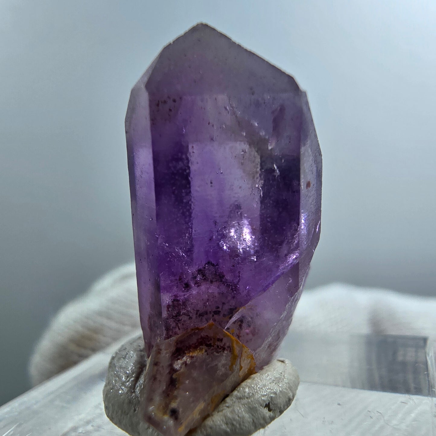 Seltene Phantom Amethyst Stufe Goboboseb, Namibia 24*21*9mm