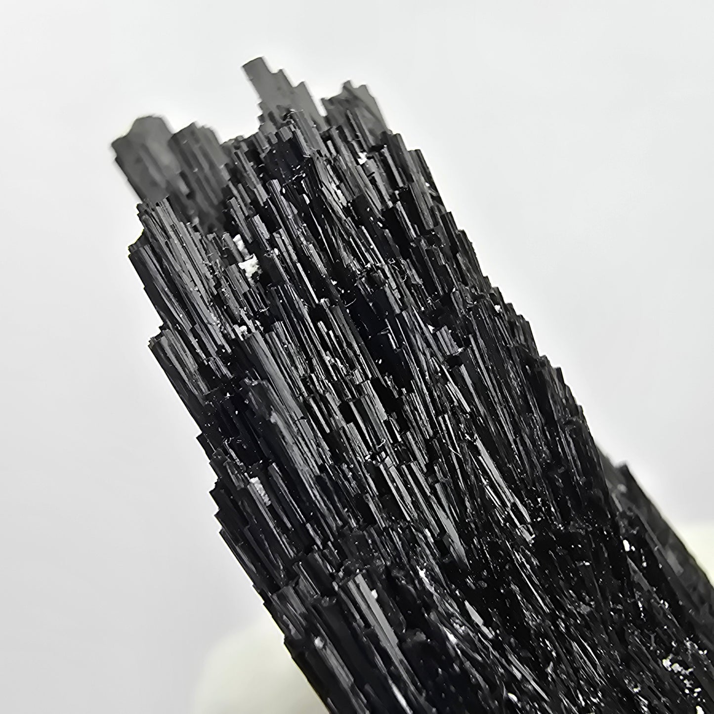 Seltene Schörl Turmalin Stufe schwarz Erongo, Namibia 45*19*11mm Sammlung