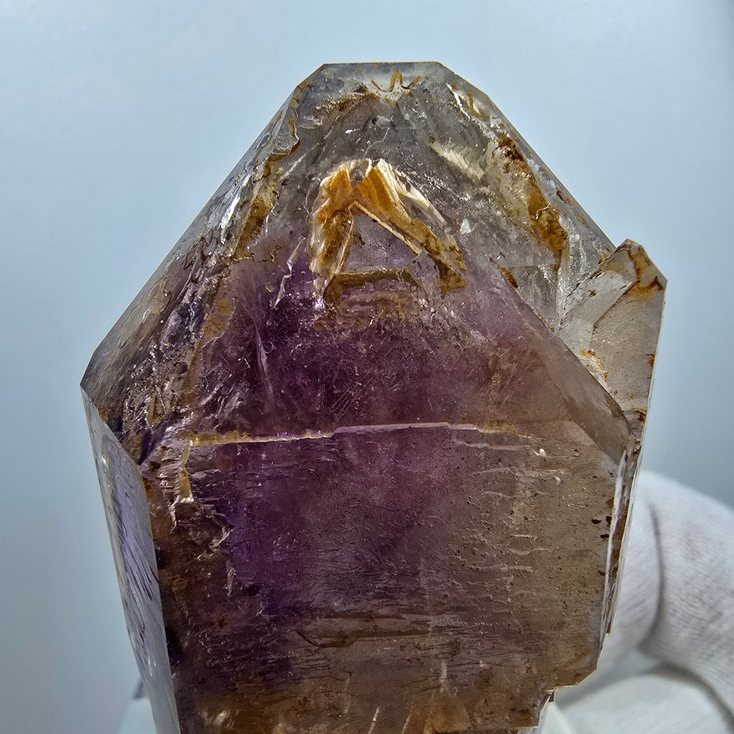 Enhydro Phantom Skeleton Amethyst DT Scepter Valentine Pocket Goboboseb Namibia 64*39*29mm