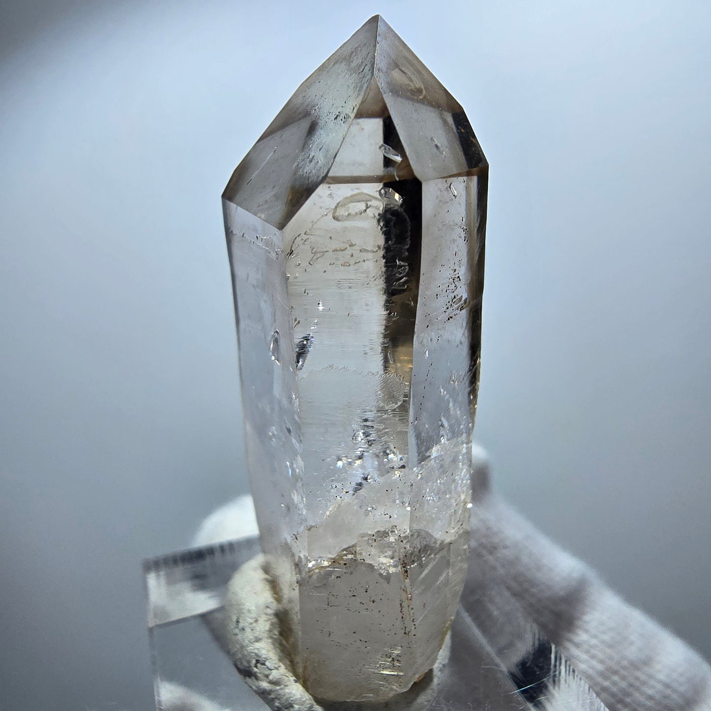 Clear Phantom Smoky Quartz Scepter Point Goboboseb, Namibia 45*21*13mm