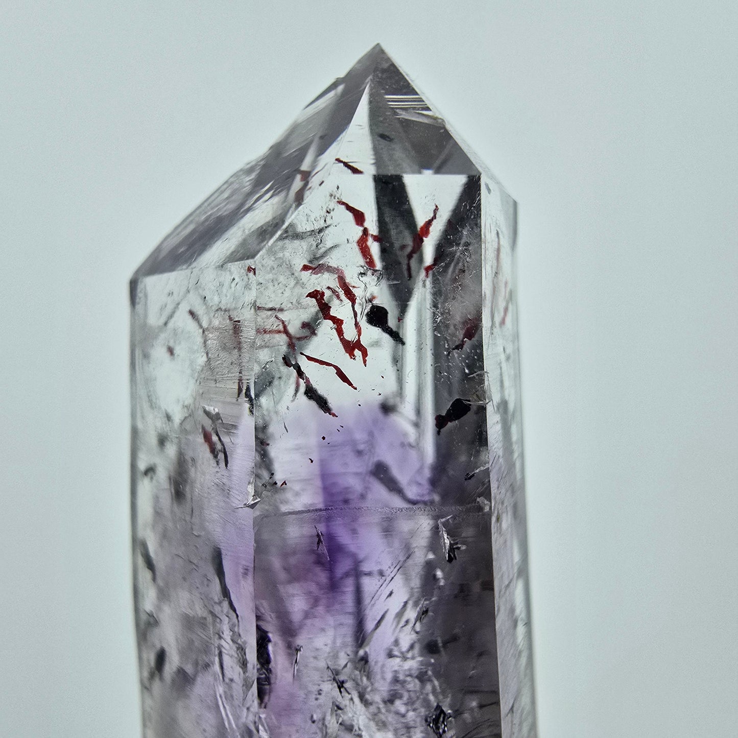 Harlekin Enhydro Phantom Amethyst Streep Mine Goboboseb Namibia 45*17*12mm