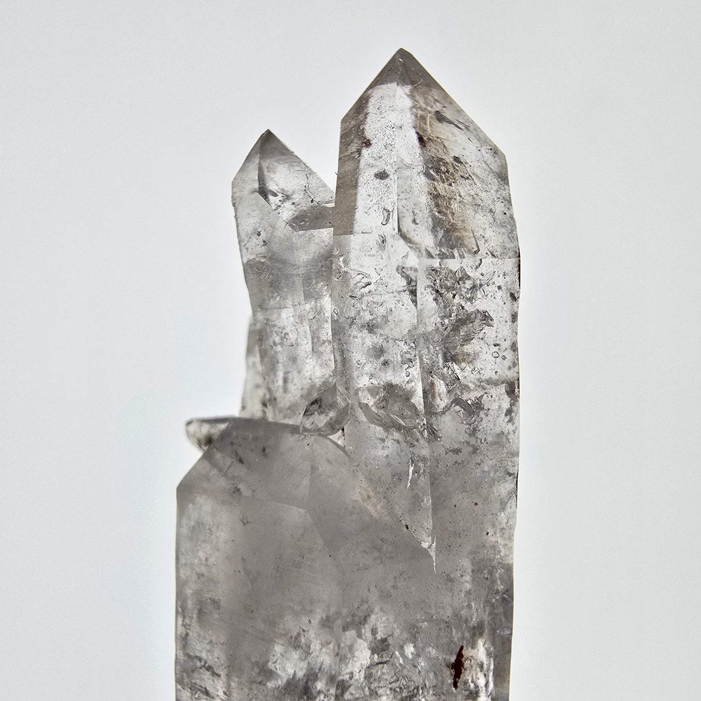 Skeleton Phantom Smoky Quartz DT Scepter Valentine Pocket, Namibia 58*29*16mm