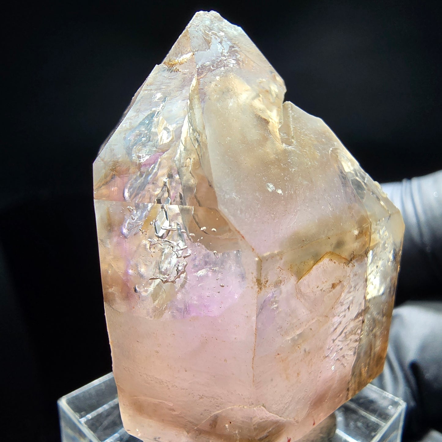 Schöne Phantom Amethyst Fenster Spitze Brandberg, Namibia 42*34*26mm Sammlung