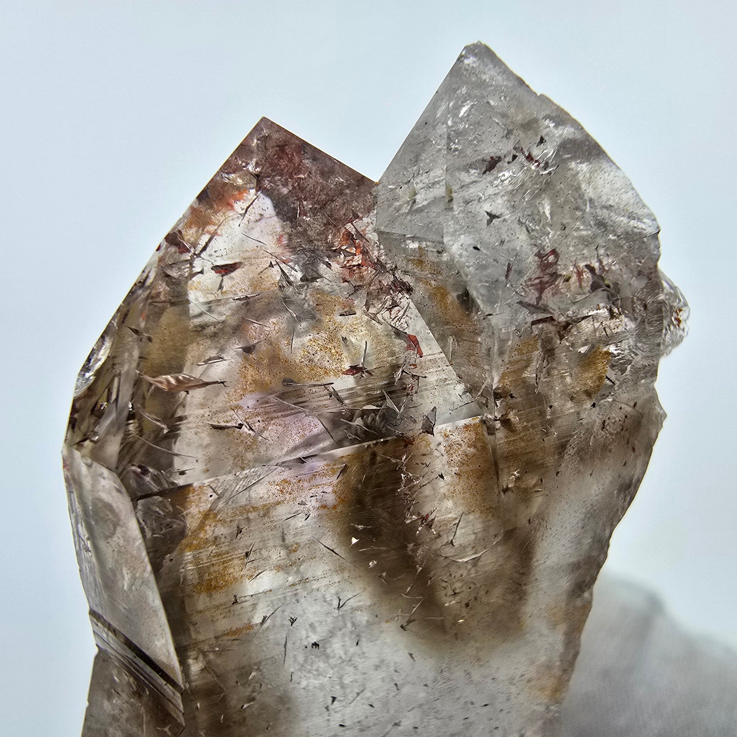 Harlekin Phantom Amethyst Zepter Stufe Goboboseb, Namibia 44*30*18mm Sammlung