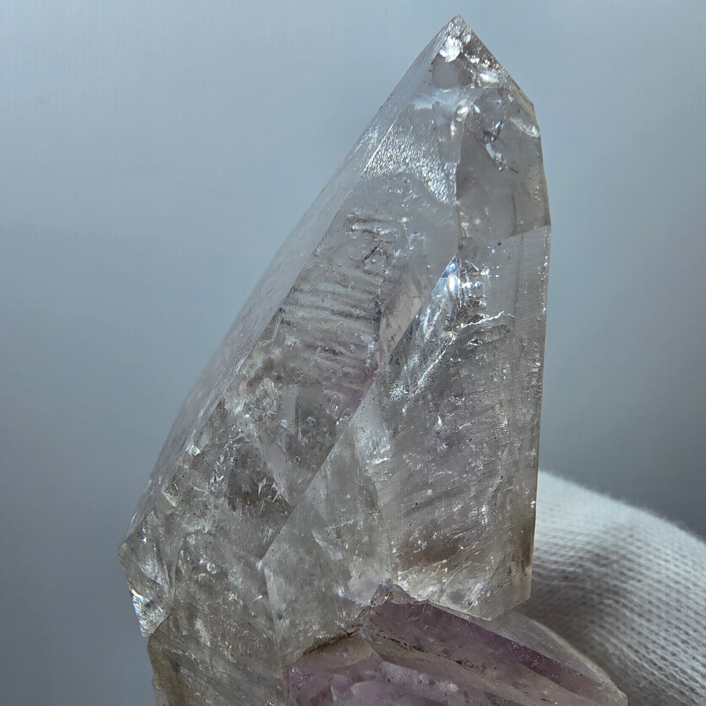 Phantom Amethyst Skeleton DT Scepter Valentine Pocket Goboboseb Namibia 91*41*30mm