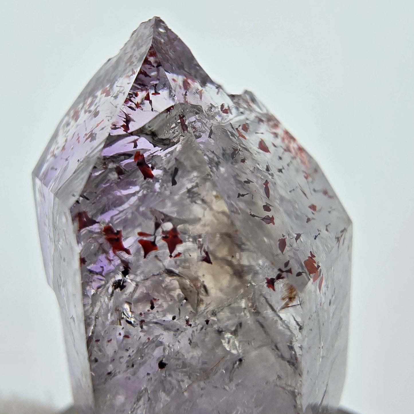 Harlekin Phantom Amethyst Kristall Streep Mine Goboboseb Namibia 34*20*19mm