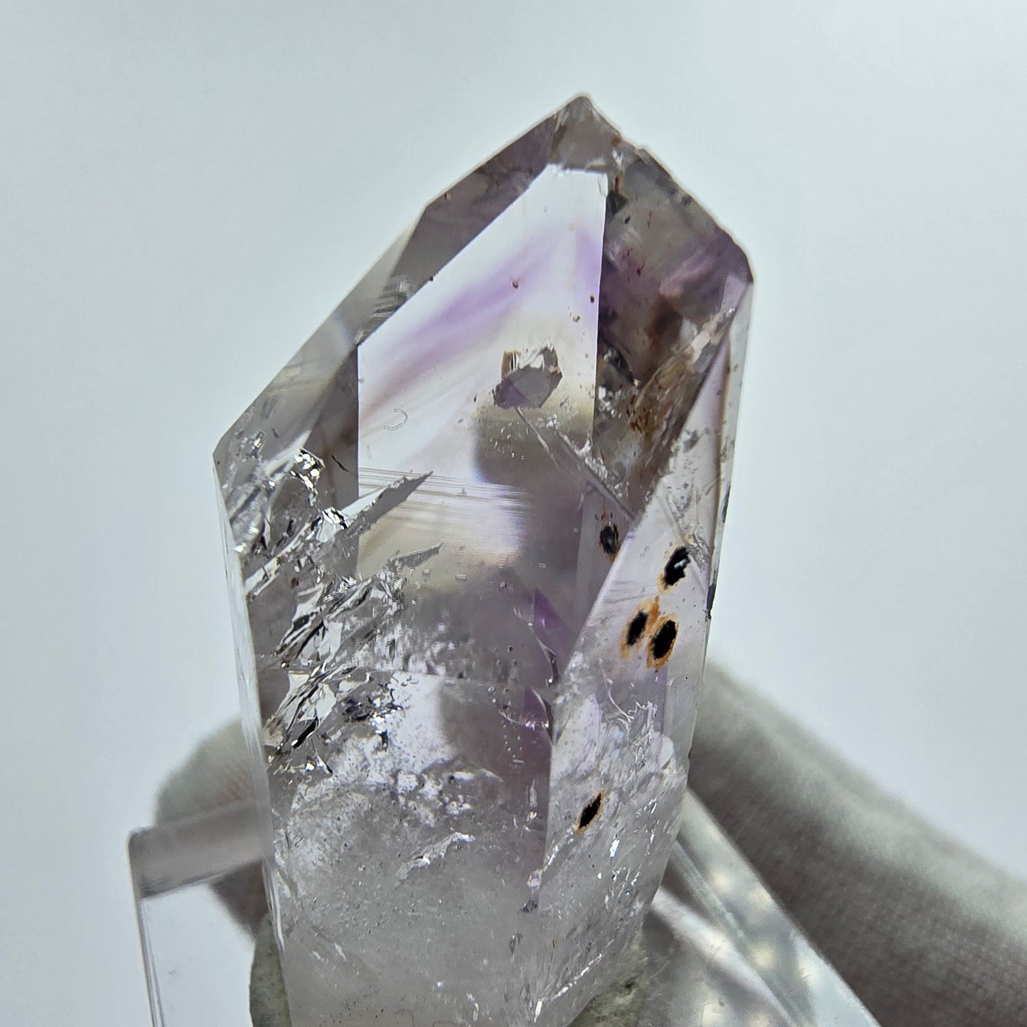 Enhydro Phantom Amethyst Hämatit Streep Mine Goboboseb Namibia 37*19*16mm