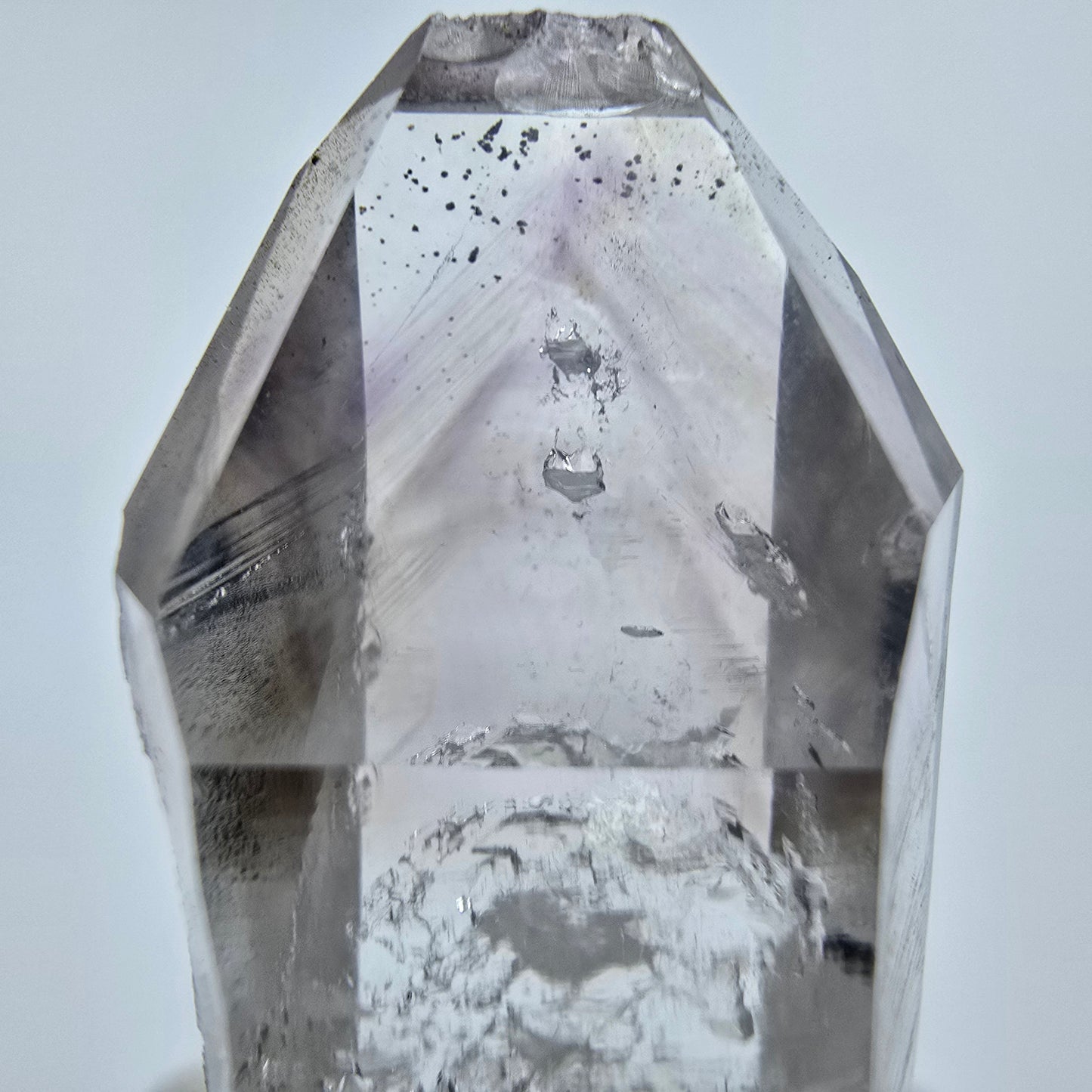 Enhydro Phantom Amethyst 1x Blase Streep Mine Goboboseb Namibia 47*18*14mm