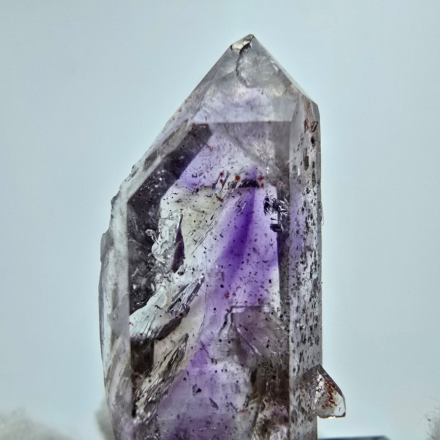 Harlekin Phantom Amethyst Kristall Streep Mine Goboboseb Namibia 31*17*12mm