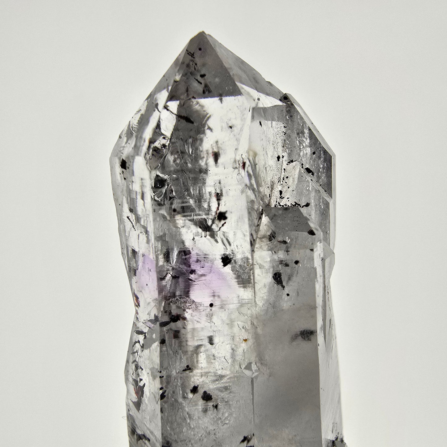 Mine d'améthyste Harlequin Phantom Point Streep, Goboboseb, Namibie, 49 x 17 x 14 mm