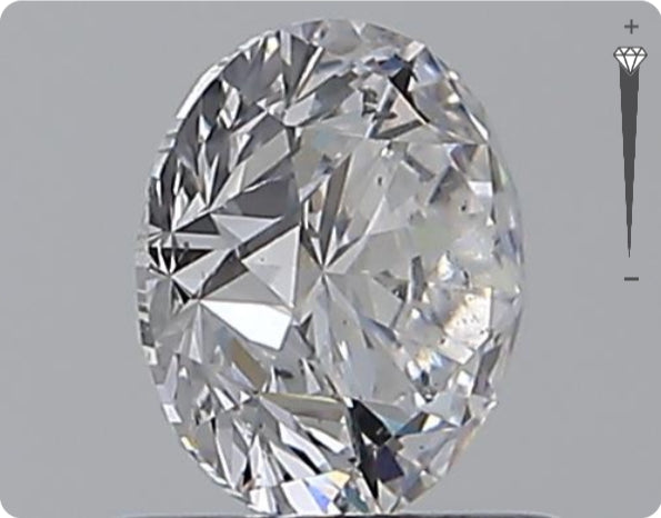 Natural 0.96ct GIA Diamond | Color D | Clarity SI2 | Round Cut | VG EX EX #D10020