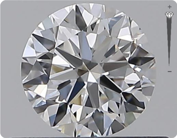 Diamant naturel GIA 1.50ct | Couleur H | Pureté SI2 | Taille Ronde | GD EX GD #D10029