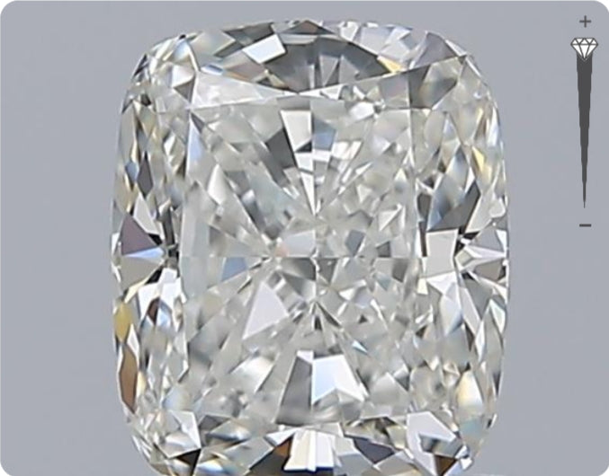 Diamant naturel GIA de 1,04 ct | Couleur H | Pureté VVS2 | Ovale | EX EX EX #D10159