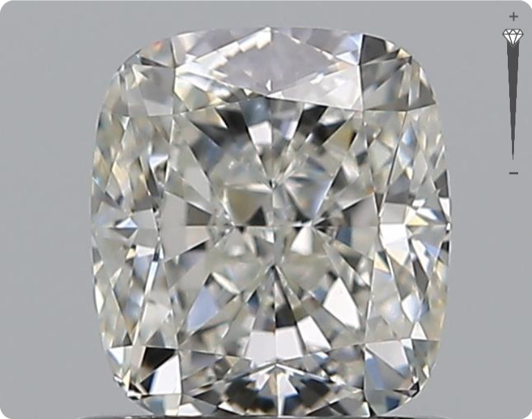 Natural 0.90ct GIA Diamond | Color H | Clarity VVS2 | Oval | VG EX EX #D10181