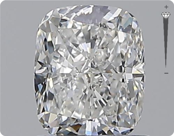 Diamant naturel 0.90ct GIA | Couleur G | Pureté VS2 | Ovale | EX EX EX #D10190